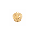 CHARM COEUR GRAVÉ