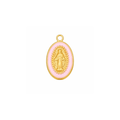 CHARM PETITE MÉDAILLE ROSE