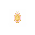 CHARM PETITE MÉDAILLE ROSE